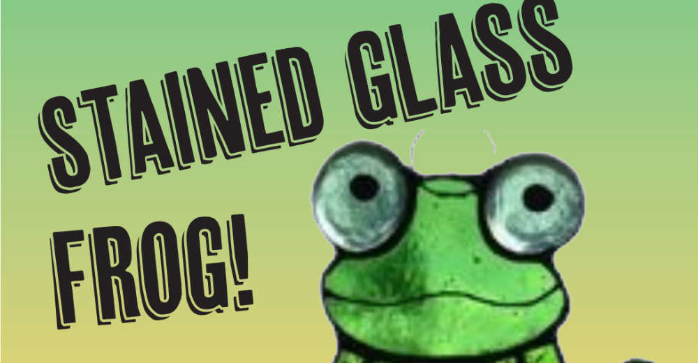Stain Glass Frog